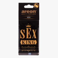 Освежитель воздуха AREON сухой листик Sex King King (ASK01)