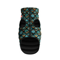 Курточка для собак WAUDOG Clothes, малюнок «Луска», L65, В 87-90 см, С 60-65 см