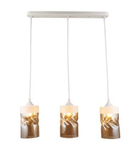 Люстра в стиле лофт на планке SVLIGHT трехламповая 3737/3