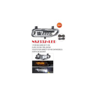 Фари дод. модель Nissan Cars 2017-/NS-2332L/LED-12V9W+DRL-3W/3W/FOG+DRL+TURN/eл.проводка (NS-2332-LE