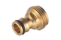 Адаптер латунный Intertool-Storm на коннектор 1/2« с наружной резьбой 3/4» (GE-1202)