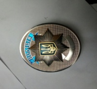 Жетон поліції України (сувенир) без нанесення номера