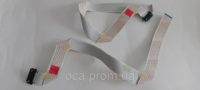 Шлейф LVDS T-con 50pin EAD62087801 EAD62087802 (реверсний) довжина 55см 60см ширина 2.5см 3.1см