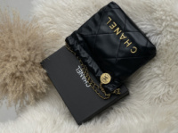 Жіноча сумка Chanel 22 Mini Handbag чорний