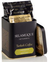 ✔️NEW! Кава мелена Turkish Coffee Selamlique Cardamom 125г