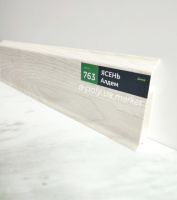Пластиковий плінтус GRUN HOLZ 763 Ясень Алдем 70 х 20 х 2500 мм АКЦІЯ