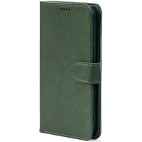 Чохол-книжка Crazy Horse Clasic для Xiaomi Redmi Note 15 Pro 5G Dark Green (Front)
