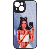 TPU+PC чохол Prisma Ladies для Apple iPhone 14 (6.1«), Black in White - купити в SmartEra.ua