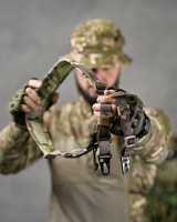 2х двоточковий ремінь зброї cordura мультікам ДЛ6324