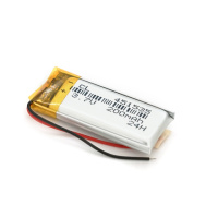 Литий-полимерный аккумулятор 4,5*15*35mm 3,7V (Li-ion 3.7В 200мА·ч)