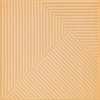 Самоклеюча декоративна 3D панель Бамбук Жовто-пісочний 500х500х5мм SW-00002879