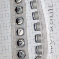 25V 470mF 105°C smd1010 470uF 25V конденсатор електролітичний SMD