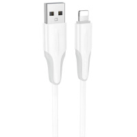 Дата кабель Borofone BX119 New USB to Lightning 2.4A (1m)