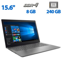 Ноутбук Lenovo IdeaPad 320-15IKB / 15.6« (1366x768) TN / Intel Core i5-7200U (2 (4) ядра по 2.5 - 3.1 GHz) / 8 GB DDR4 / 240 GB SSD / Intel HD...