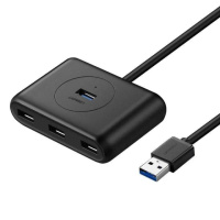 USB-хаб UGREEN USB 3.0 Hub  0.5m (Black) (UGR-20290)
