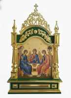 Феритрон (виносна ікона, двостороння) № 322 (колір зелений)