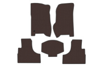 Резиновые Коврики Carsuit (Коричневые) для Jeep Cherokee/Liberty 2002-2007 гг