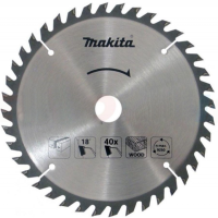 Диск пильний Makita ТСТ по дереву 165x20 мм x 40 зубів : диск 165 мм (D-52576)