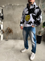 Анорак не утеплений весна літо з капюшоном чоловічий жіночій