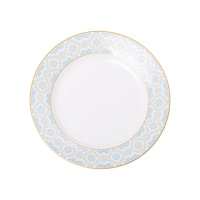 Тарелка десертная фарфоровая 19 см с орнаментом HP-7-740