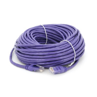 Патч-корд литой RITAR, UTP, RJ45, Cat.5e, 25m, фиолетовый, Cu (медь)