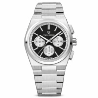 Чоловічий годинник Pagani Design PD-1761 Silver-Black з сапфіровим склом та механізмом SEIKO VK63