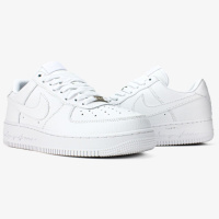 Кросівки демісезонні Nike Air Force матеріал шкіра колір білий