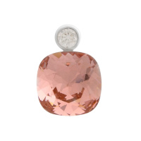 Серебряная подвеска CatalogSilver с фианитами (60002210)