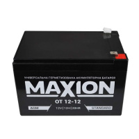 Акумуляторна батарея MAXION AGM OT 12-12 12V 12Ah ( 151 х 98 х 100 ), Q4