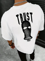 Футболка біла з ДТФ принтом | 57-137