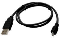 Кабель USB to micro USB 1 м Black 143503