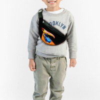 Сумка-бананка дитяча Хот Вілс «Hot Wheels» з принтом, 32х15см, сумка для хлопчика через плече (00156)