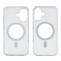 Чехол силиконовый Сlear Case MagSafe для Apple iPhone 16 Plus прозрачный