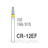 Бори алмазні турбінні MANI, 3 шт./пач. CR-12EF  (196/014)