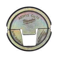 Матриця обтискна для кабелів та конекторів MILWAUKEE, AEH13 Cu 70