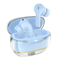 Беспроводные TWS наушники Hoco EW54 вакуумные blue