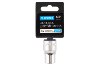 Головка шестигранная Apro 12 мм x 1/2« (252712)
