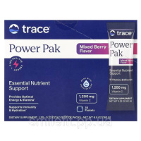 Електроліти, смак ягід, Power Pak, Trace, 30 пакетів по 6 гр