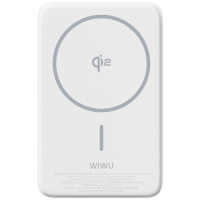 Портативний ЗП Power Bank WIWU Wi-P031 Magnetic з БЗП Qi2 30W 10000 mAh
