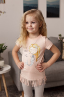 Комплект для дівчинки з капрі - Русалка . 0-1, 1-2 років