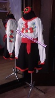 Украинский костюм « Полевые цветы » арт.1001 Викупуп - 350грн