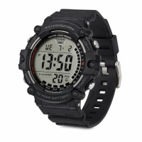 Чоловічий годинник Casio AE-1500WH-1A з електронним циферблатом та водозахистом 10 ATM