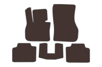 Резиновые Коврики Carsuit (Для X1, Коричневые) для BMW X1/iX1 (U11) 2022- гг