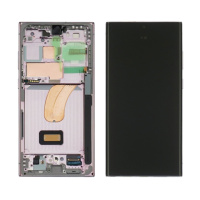 Дисплей для Samsung S918 Galaxy S23 Ultra (5G) (2023) с чёрным тачскрином и Lavander корпусной рамкой GH82-30466D Original