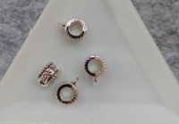 Бейл. Размер - 9.5 мм.  Цвет - серебро. Цена за 1 шт