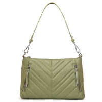 PODIUM Сумка Женская Классическая кожа ALEX RAI 2056-9 olive