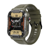 Розумний годинник Modfit Armor Army Green (1077-0232) з функцією дзвінка та захистом 5 ATM
