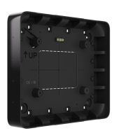 Монтажный коробка Ajax GlandBox Black для подвода питания к EN54 Fire Hub Jeweller