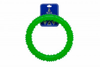 Игрушка для собак Кольцо MODES Denta для собак зеленый размер М-20 см