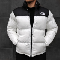 Куртка зимова The North Face до  -20℃ колір білий/чорний
